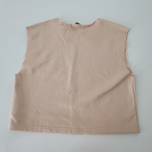 Puma x Fenty  NWT Nude Cropped logo tank . - Picture 3 of 9